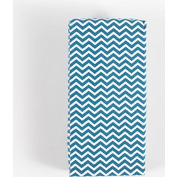 Linea Σεντόνι Διπλό Μπλε Με ζικ ζακ 160X200+25CM