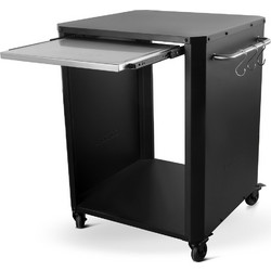 Outdoor table with pull-out table (for 13/17" pizza ovens) -Cozze(R)