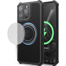 Elago Magnetic Armor - Ανθεκτική MagSafe Θήκη Σιλικόνης - Apple iPhone 15 Pro Max - Black (ES15MSAM67PRO-BK)