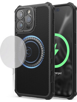 Elago Magnetic Armor - Ανθεκτική MagSafe Θήκη Σιλικόνης - Apple iPhone 15 Pro Max - Black (ES15MSAM67PRO-BK)