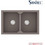 Sanitec Ultra Granite 818 Υποκαθήμενος Νεροχύτης Γρανίτη Αντιστρεφόμενος Ματ Sienna 86x50cm