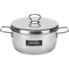 Venus Κατσαρόλα Ημιχύτρα Ανοξείδωτη 26cm 4.1lt