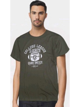 Caan College League T-shirt Olive 7719olive
