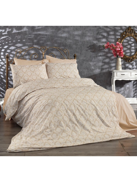 Dimcol Σετ Σεντόνια King Size Βαμβακερά 240x270 Οφηλία 275