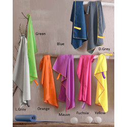 Πετσέτα Γυμναστηρίου Gym Towels Urban Micro Rythmos (50x90) 1Τεμ - Fuchsia