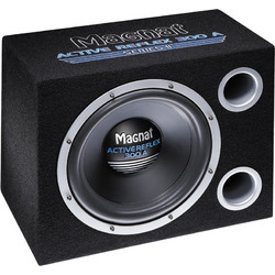 Magnat Active Reflex 300A Series II Αυτοενισχυόμενο Subwoofer Αυτοκινήτου 12" 80W RMS με Κούτα