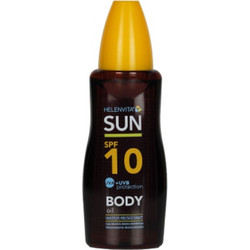 Helenvita Sun Αδιάβροχο Spray Μαυρίσματος Σώματος SPF10 200ml