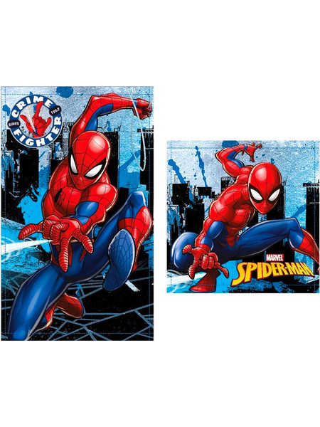 Marvel Spiderman set 2 cotton towels