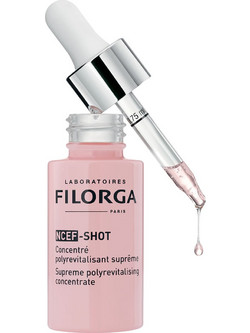 Filorga NCEF Shot Supreme Polyrevitalising Concentrate Αντιγηραντικό Ενυδατικό Serum Προσώπου για Ανάπλαση 15ml