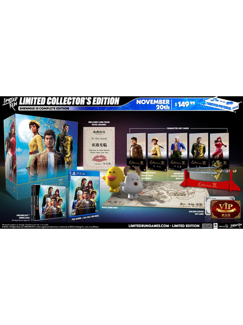 Shenmue 3 Collector's Edition PS4