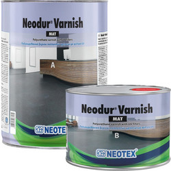 Neotex Neodur Varnish (A+B) Βερνίκι Επιφάνειας Κονιαμάτων Διαλύτου Ματ 5kg