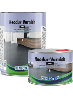 Neotex Neodur Varnish (A+B) Βερνίκι Επιφάνειας Κονιαμάτων Διαλύτου Ματ 5kg
