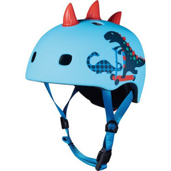 Micro 3d Scootersaurus Παιδικό Κράνος για Πατίνι Μπλε Small 48x53cm 1 Τεμάχιο