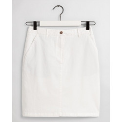 Gant 3GW4400047 Υφασμάτινη Μίνι Φούστα White