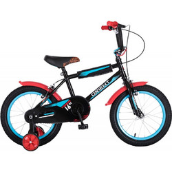 Orient Bikes Tiger Παιδικό Ποδήλατο Πόλης 16" Μαύρο/Κόκκινο