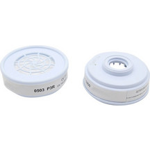 BORMANN Pro BPP2468-2 Φίλτρο Μάσκας Σκόνης P3 R 2τμχ,Άσπρο (Κατάλληλο για BPP2460-BPP2462)
