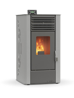 Thermogatz Aero GSP 12 Grey Σόμπα Pellet Αερόθερμη 12.1kW