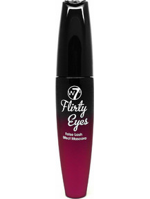 W7 Flirty Eyes Black Mascara για Όγκο & Καμπύλη 15ml