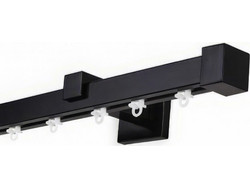 Μεταλλικός Σιδηρόδρομος Τοίχου μονός Anartisi Aluminium Rail Collection MADISON T20 σε χρώμα MY 24 με Σύστημα WAVE 8 cm 400 εκ