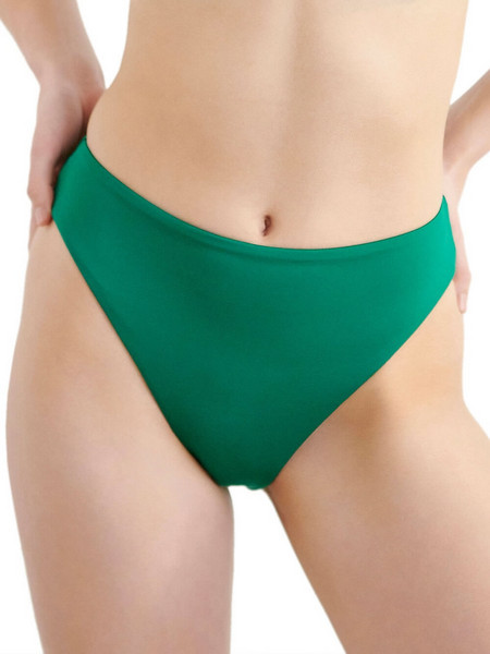 BLU4U Solids Ψηλόμεσο Bikini Slip Πράσινο 22365084-27