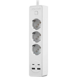 JORTAN OG2203 2xUSB 2xType-C 2.4A 3x Sockets