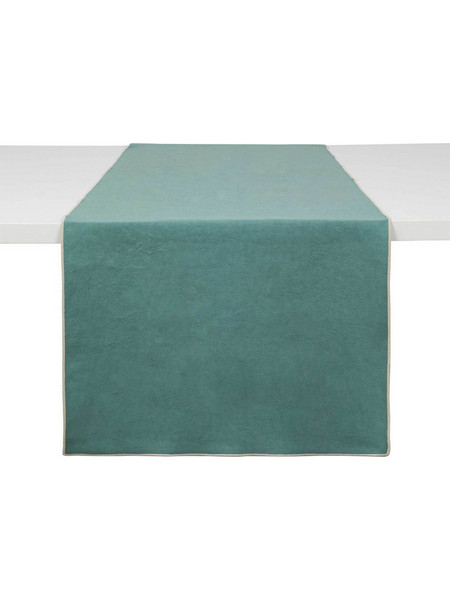 Coincasa ράνερ τραπεζαρίας μονόχρωμο 140 x 40 cm - 007409702 Πετρόλ