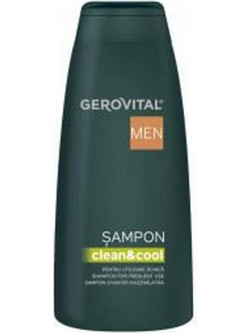 Gerovital Men Clean & Cool Σαμπουάν κατά της Ξηροδερμίας & της Πιτυρίδας 400ml