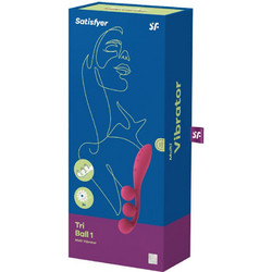 Satisfyer Tri Ball 1 Κλειτοριδικός Δονητής Κόκκινος