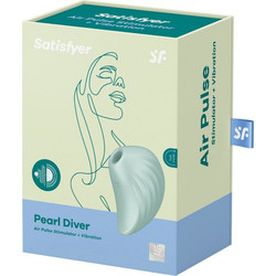 Satisfyer Clitoris Sucker Pearl Driver Κλειτοριδικός Δονητής Μπλε