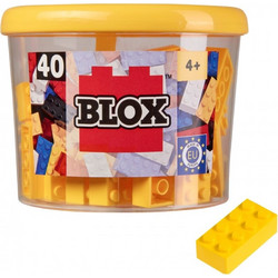 Simba Blox 40 Yellow 8 Pin Bricks In Box (104118857)