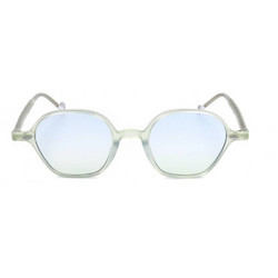 Eyepetizer VISCONTI/CA 23F Γυαλιά Ηλίου Τετράγωνα Κοκάλινα Διαφανή με Μπλε Polarized Φακό