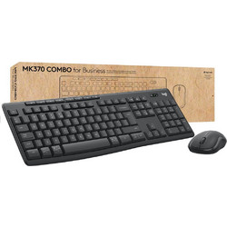 Logitech MK370 for Business Black Ασύρματο Σετ Πληκτρολόγιο & Ποντίκι