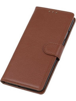 Wallet Cover Θήκη Δερματίνης για iPhone 11 Pro Max Καφέ