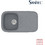 Sanitec Classic 315 Ένθετος Νεροχύτης Γρανίτη Αντιστρεφόμενος Ματ Metallic Silver 82x50cm