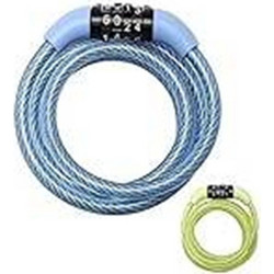 Master Lock Coiled Cord 1.20m w. fixed comb. lock 8143EURDPROCOL (8143EURDPROCOL)