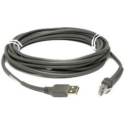 Zebra Verbindungskabel USB Verbindungskabel USB Lnge 45 m gerade Kabelcode U09 (CBAU10S15ZAR)