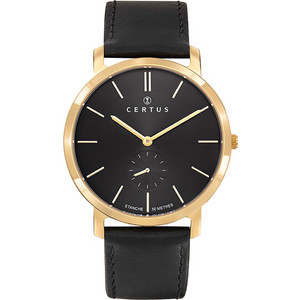 Certus Black Leather Strap 610663