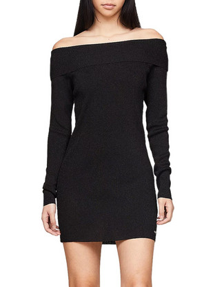 Tommy Jeans Mini Φόρεμα Μαύρο DW0DW17526-BDS