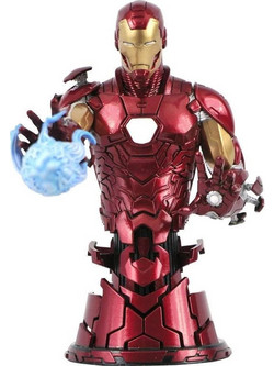 Diamond Select Toys Marvel Comic Iron Man Bust 15cm