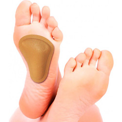 John's Easy Step Star Care Δερμάτινοι Πάτοι Μεταταρσίου 17339