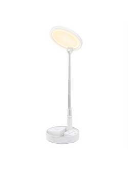 BlitzWolf Αναδιπλούμενο Φωτιστικό Γραφείου Folding Desk Lamp with Storage, Adjustable Angle, 3600mAh, 5 Level Brightness, 3000-5000K (BW-DLT1)