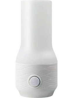 Lucas Led Λαμπάκι Νυκτός 0.8W Λευκό με Διακόπτη (L601WH)