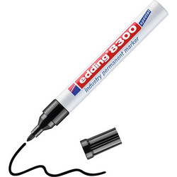 Edding 8300 Industry Permanent Marker Black (4-8300001) (EDD4-8300001)