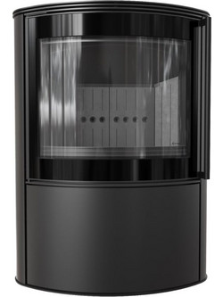 Kratki BJORN/BLACK 8KW Ατσάλινη Ξυλόσομπα 8kW