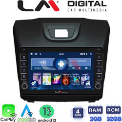 LM Digital ZG4435 Ηχοσύστημα Αυτοκινήτου με Οθόνη Αφής & GPS