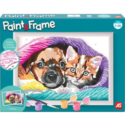 As Paint & Frame Ζωγραφίζω Με Αριθμούς Sweet Friendship Για Ηλικίες 9 Χρονών και άνω (1038-41020)