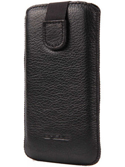 Θήκη Protect Ancus για Apple iPhone SE 5 5S 5C Nokia 105 TA-1174 και Huawei Y360 Δέρμα Μαύρη