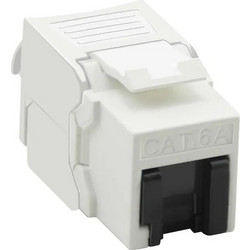 VALUE Cat.6A (Class EA) Keystone RJ-45 UTP tool-free silver white 26.99.0377