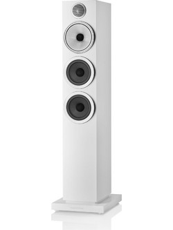 Bowers & Wilkins 704 S3 Ζεύγος Ηχείων Hi-Fi Δαπέδου 150W 3 Δρόμων White