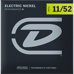 Dunlop DEN1152 Σετ 6 Χορδές Ηλεκτρικής Κιθάρας Nickel Plated Steel 11-52" Medium Tension